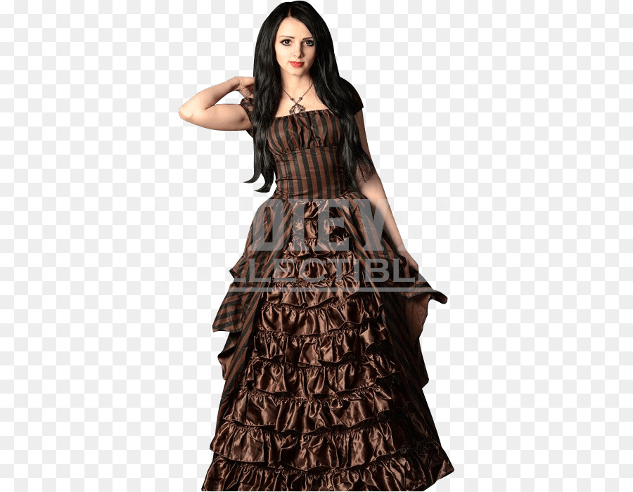 Ruffle Dress Steampunk moda Abbigliamento Abito - steampunk medico che