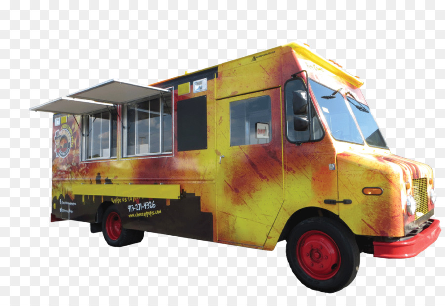 Food truck Car Pizza cucina Mediterranea - camion di cibo gourmet