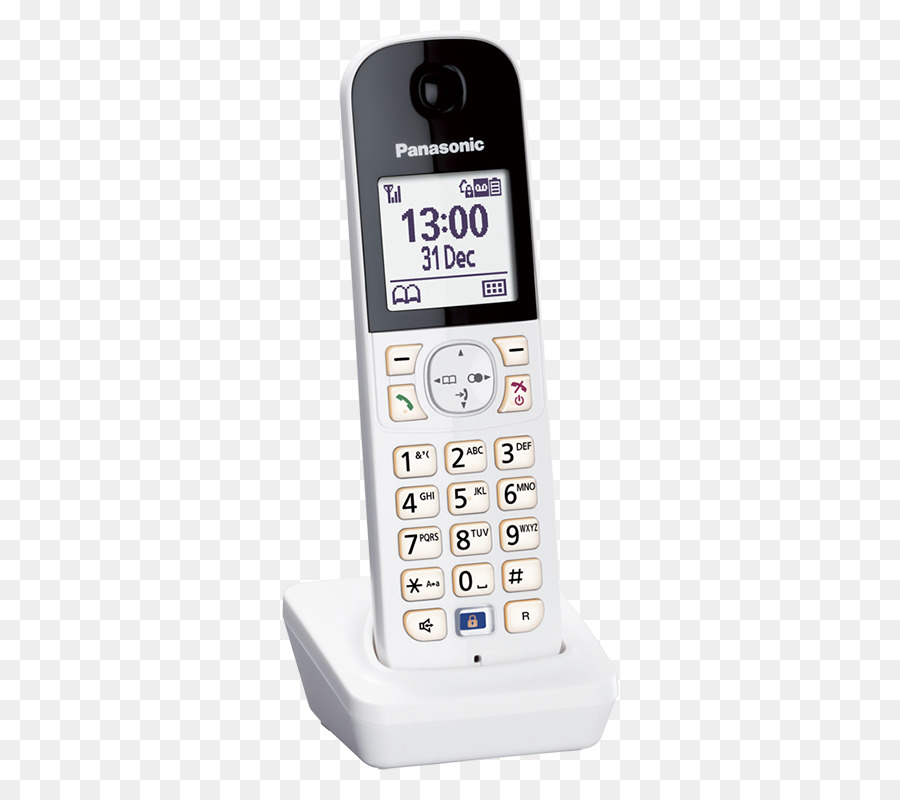 Schnurlostelefon Schnurlos-Telefon, Digital Enhanced Cordless Telecommunications Panasonic - wie schnell ist eine kx 80