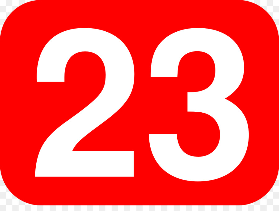 Numero dell'immagine clipart Rosso 23 enigma - numeri primi