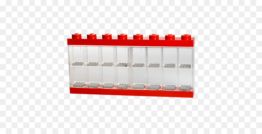 LEGO Minifigure 16 vetrina LEGO per collezionisti caso per 16 pezzi - Nero Kit di Costruzione LEGO Minifigure vetrina 8 - lego visualizza città
