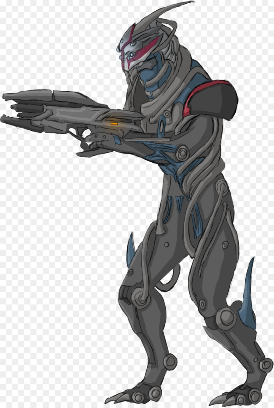 Technik Cartoon Legendäre Kreatur - Mass Effect Schnitter