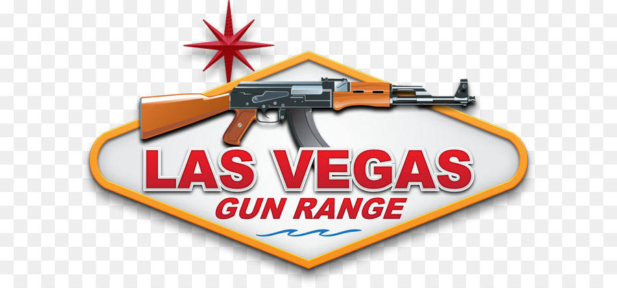 Gun Schusswaffe Logo Produkt design - Las Vegas Schießen