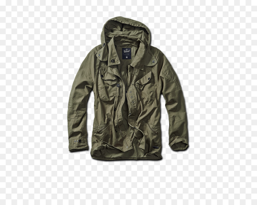 M-1965 field jacket Cappuccio Abbigliamento Cappotto - giacca con cappuccio nero
