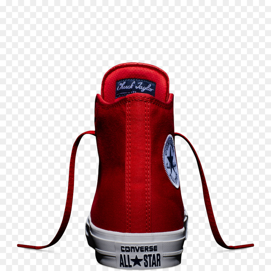 Chuck Taylor All Star High-top Converse CT II Hi Nero/ Bianco scarpe Sportive - rosso designer di scarpe per le donne