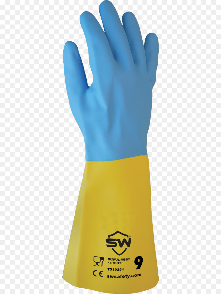 Handschuh-Naturlatex-Neopren Synthetischer Kautschuk - Chemie-Schutzhandschuhe