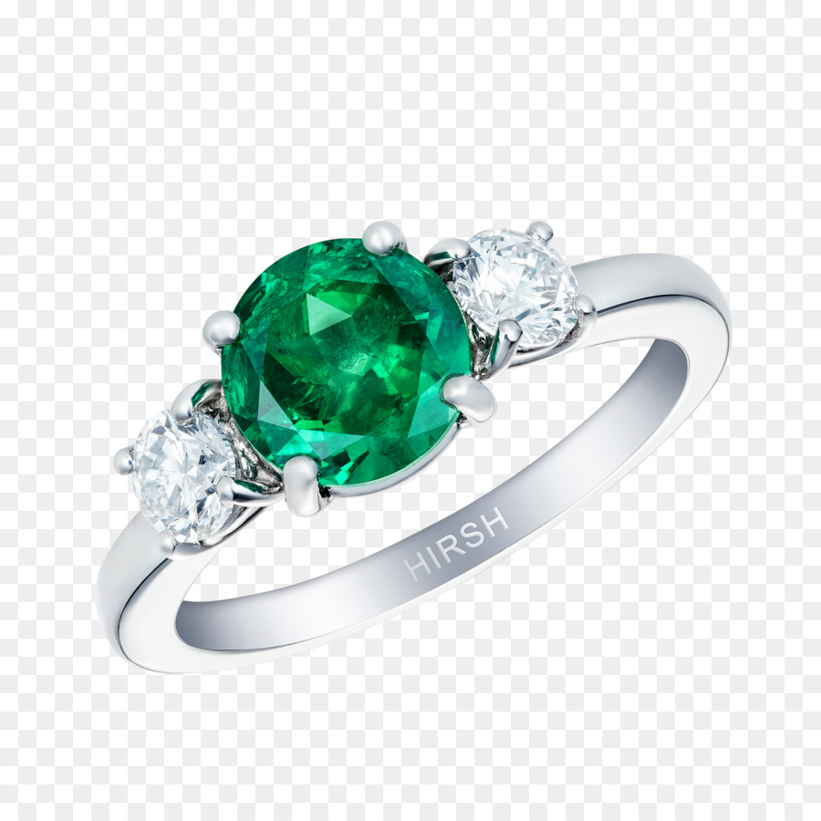 Emerald Gemological Institute of America Verlobungsring Edelstein - passende claddagh Hochzeits-Ringe