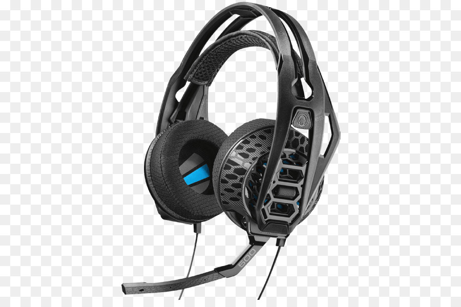 Plantronics RIG 500E Headset Plantronics 203802 03 7.1 surround sound, Video Spiele - bluetooth gaming headset, blau