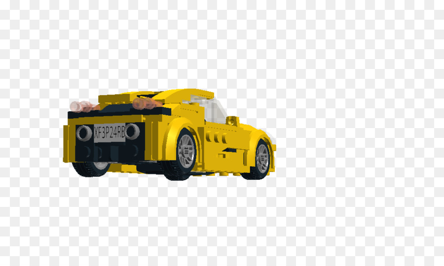 Model Car Yellow