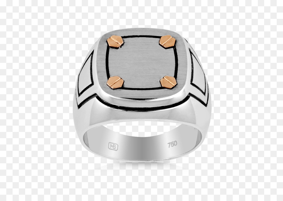 Anello di design del Prodotto Argento - in argento sterling anello caffè