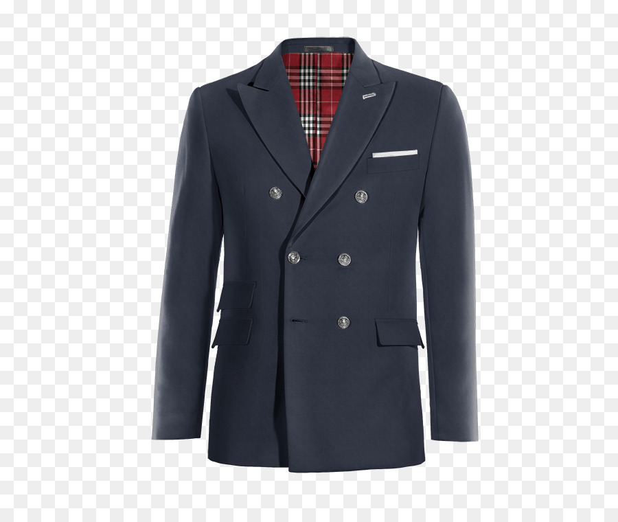 Jacke Blazer Anzug Zweireiher Mantel - samt blazer