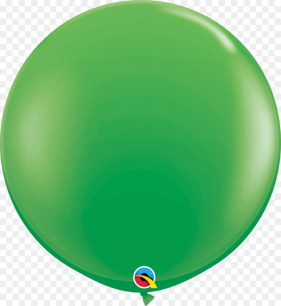 Spielzeug Ballon-Spring green Party - weiße Ballon-Spalten