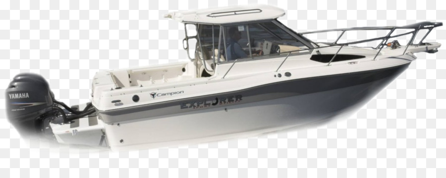 Barca cabinato di pesca sportiva, motore Fuoribordo - explorer yacht