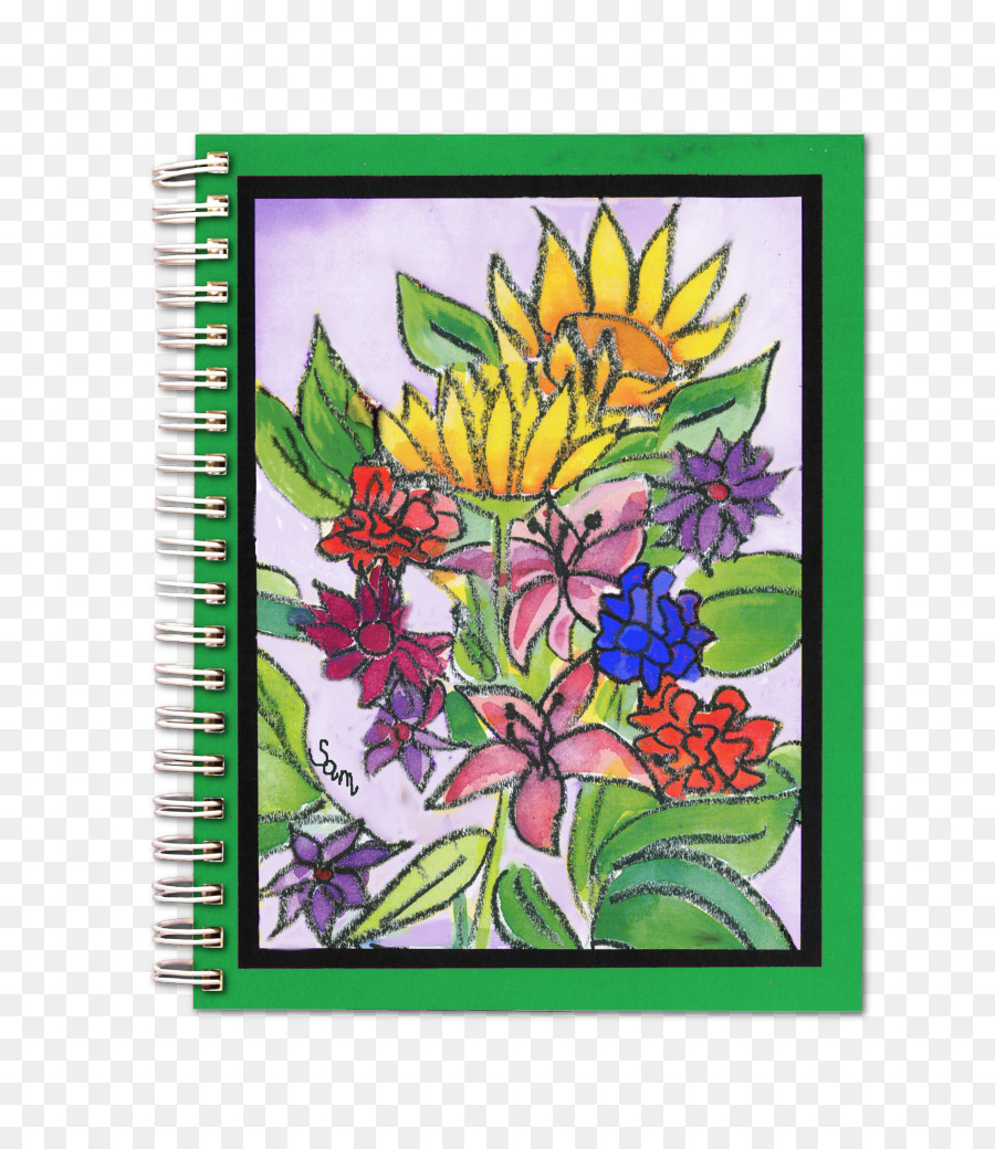 Blühende pflanze Kunst Rechteck Kreativität - Tagebuch schreiben Aufforderungen