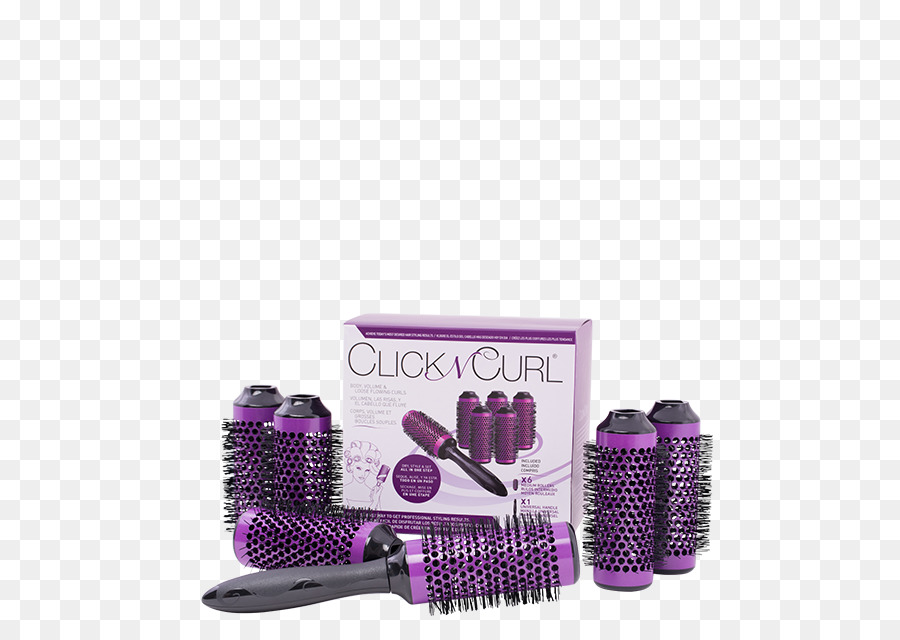 Klicken Sie auf n Curl Blowout-Pinsel-Set Click N Curl Round Styling Brush Tool Full Set Medium Haarbürste - Ringel-locken ausbürsten
