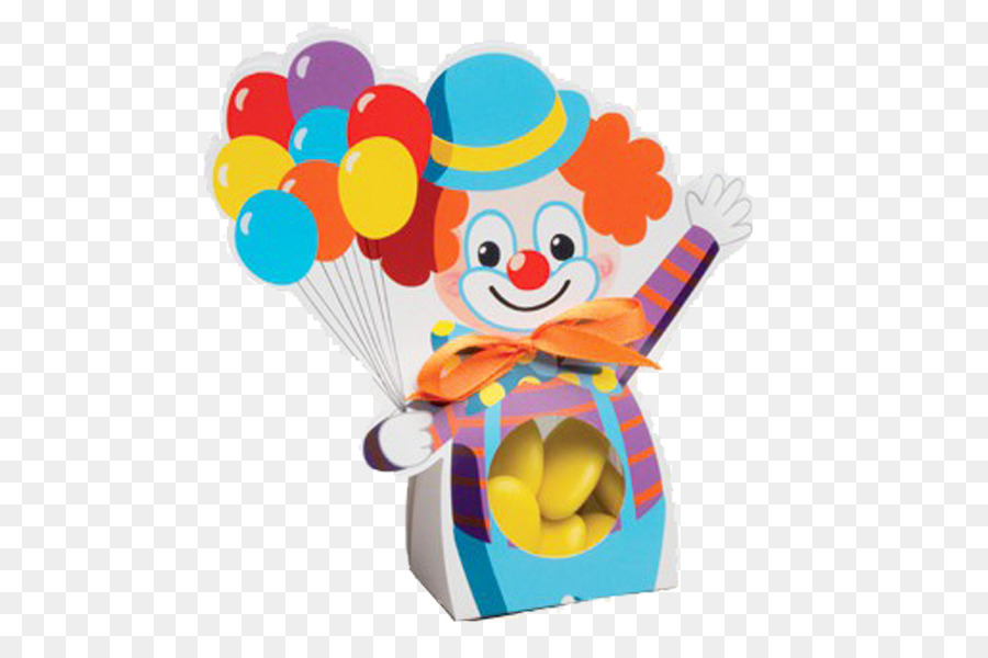 Clown Ballotin Dragée Circus Karton - Unterhaltung clown