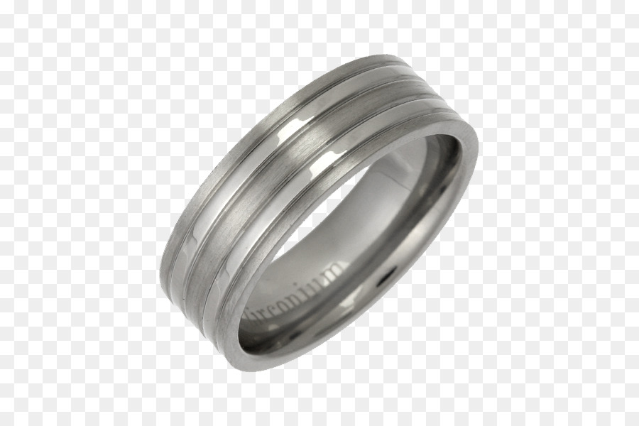 L'orecchino nuziale anello di Gioielli in Oro - del nero dell'acciaio inossidabile anelli di nozze