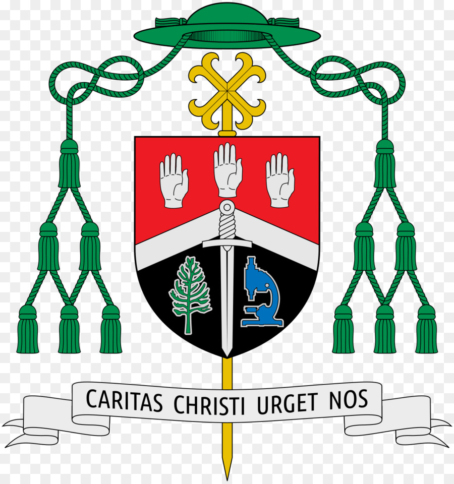 Römisch-katholische Erzbistum Agaña Bischof, Katholizismus, Papst - Wappen gekreuzte Achsen