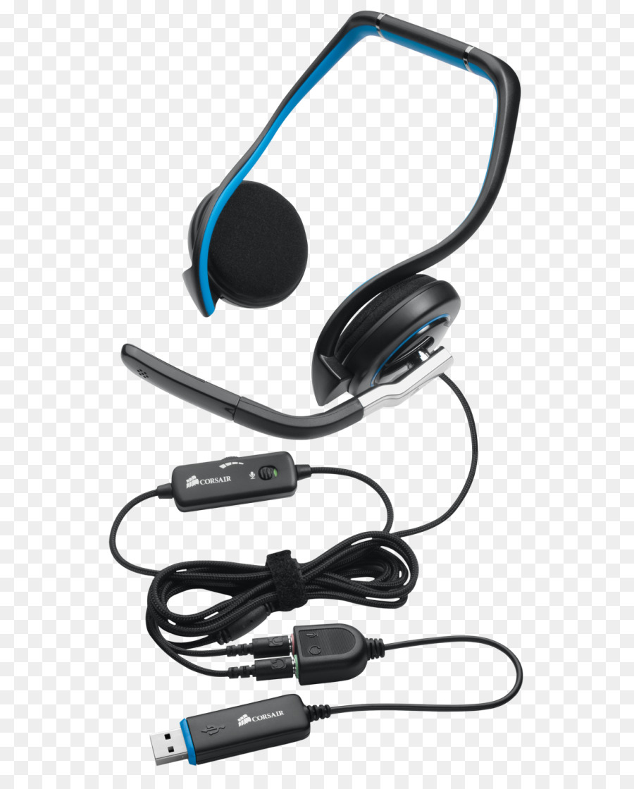 Kopfhörer Headset Mikrofon Computer Gehäuse &   Gehäuse Corsair Komponenten - Kopfhörer