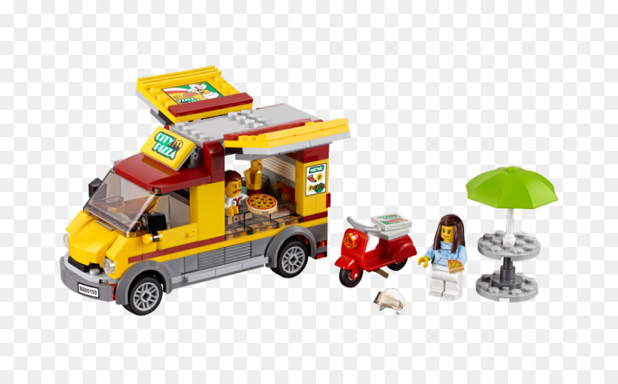LEGO 60150 City Pizza Van Amazon.com Spielzeug - creator lego Städte