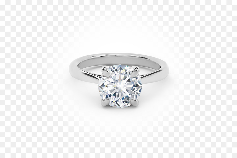 Nhẫn Đính hôn kim cương nhẫn Cưới De Bia Sa - vỏ thiết lập với bên kim cương
