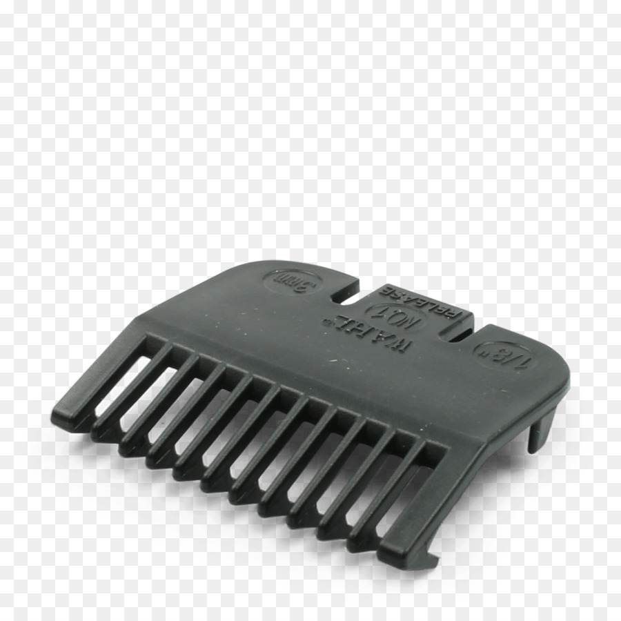 Wahl Flat Top Comb Small Schwarz Wahl Clipper Barber-Kunststoff - Kunststoff Schnurrbart kämmen