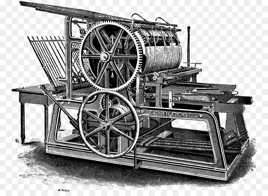 Druckmaschine Erfindung der Renaissance Papier - chinesische block-Druck