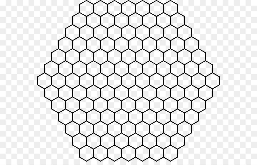 Hexagon-Waben-Geometrie Bienenstock Clip-art - Form