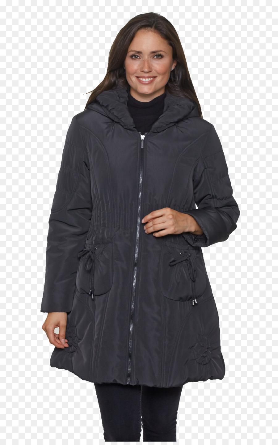Áo Khoác Đen M - quần áo bông với hood