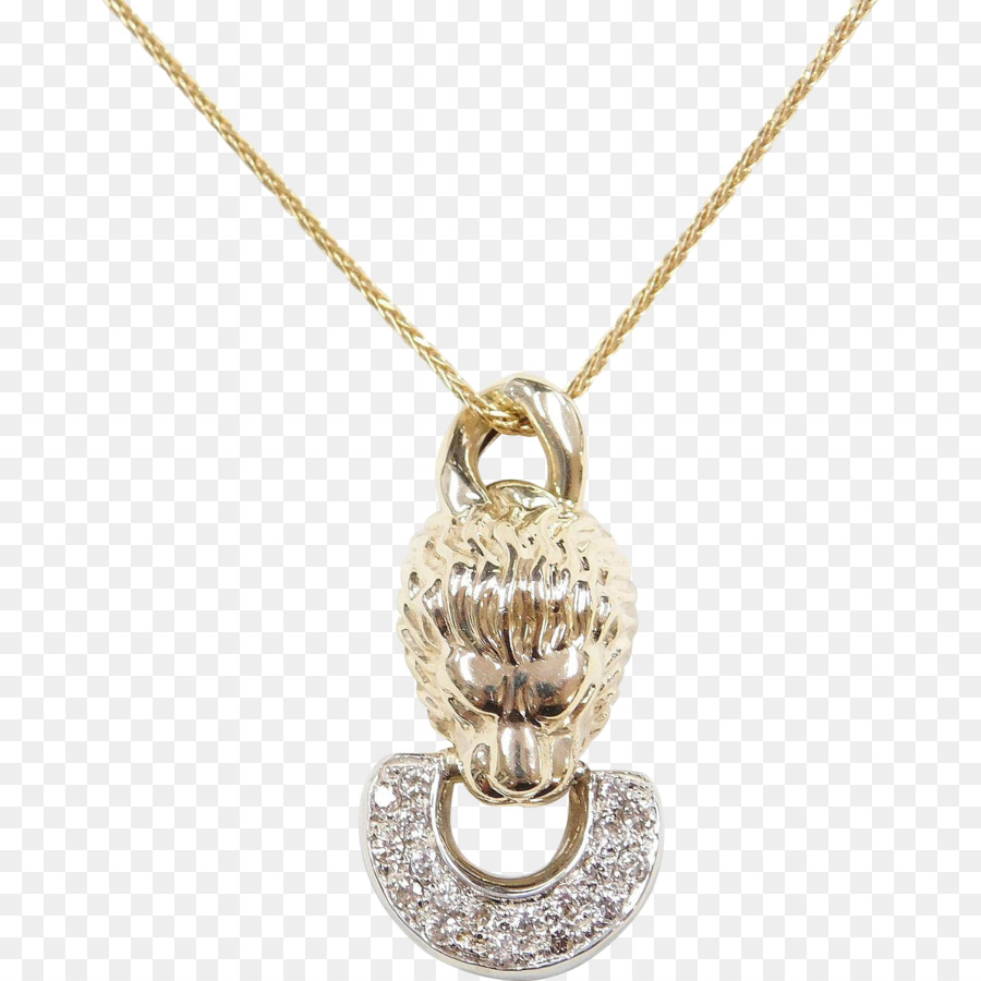 Halskette Medaillon Gold Schmuck Charms & Anhänger - 14k gold Ketten