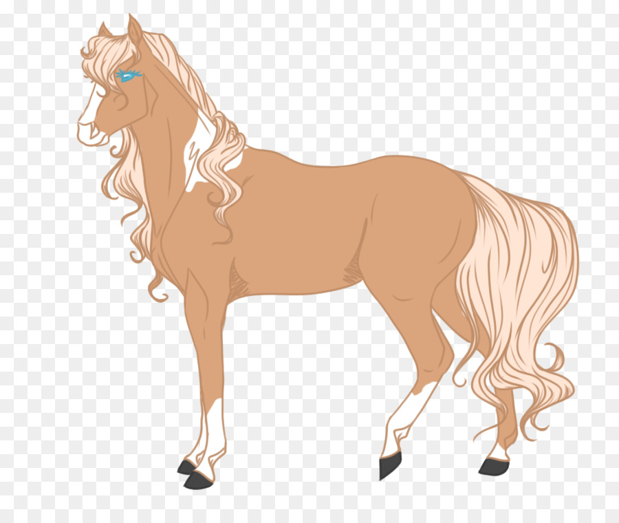 Chú Ngựa Bờm Ngựa Mustang Stallion - tối thiểu tobiano