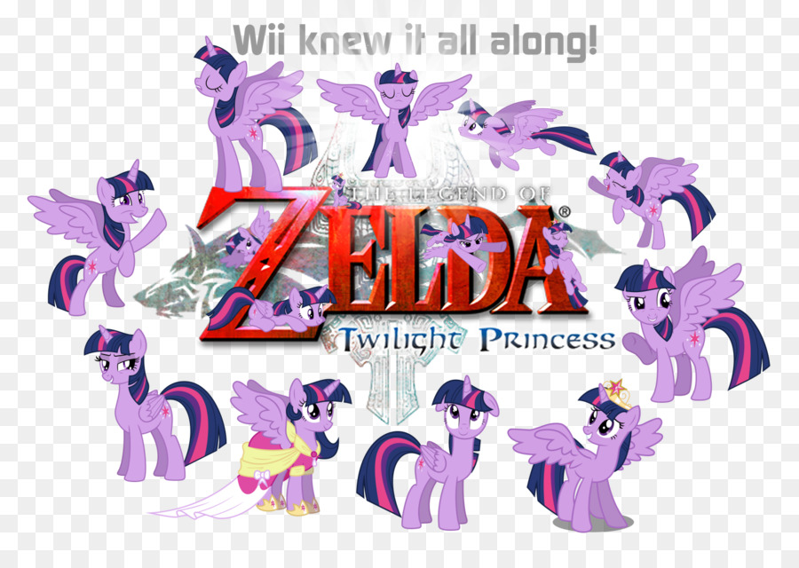 The Legend of Zelda: Twilight Princess Cavallo Logo Illustrazione del Prodotto - wii cursore cambia aspetto