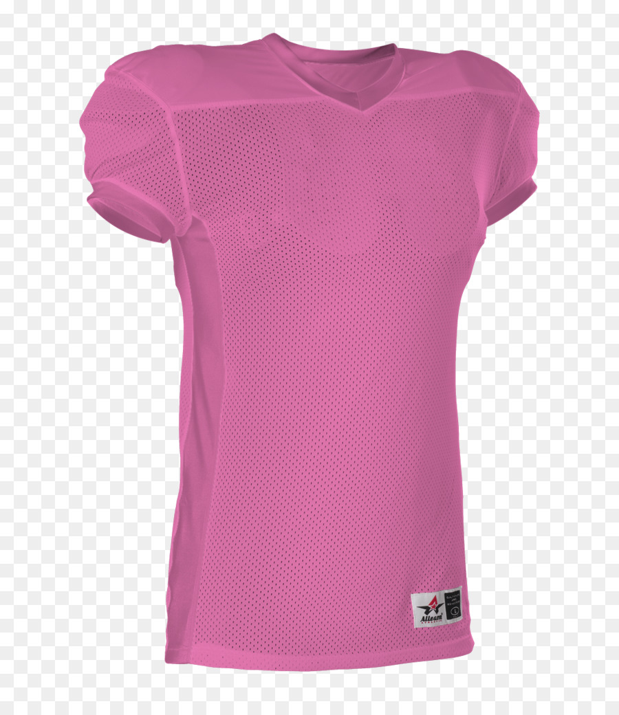 T-shirt Maglia Manica Spalla - rosa bowling uniforme