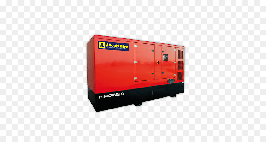Elektrischen generator, Diesel-generator-Motor-generator-Notstrom-USV-system - Handwerker auf der Leiter