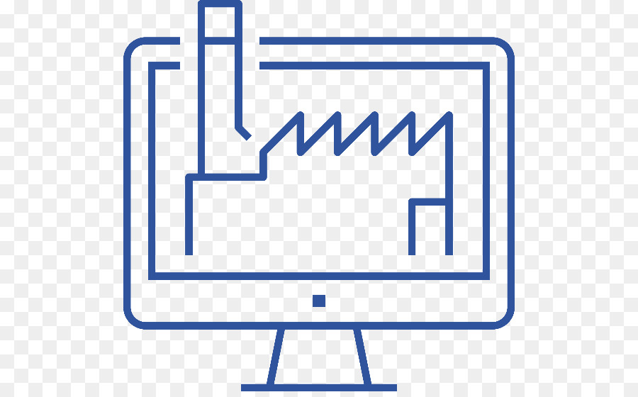 Grafica vettoriale di Icone del Computer Immagine clipart Illustrazione - internet delle cose di fabbrica
