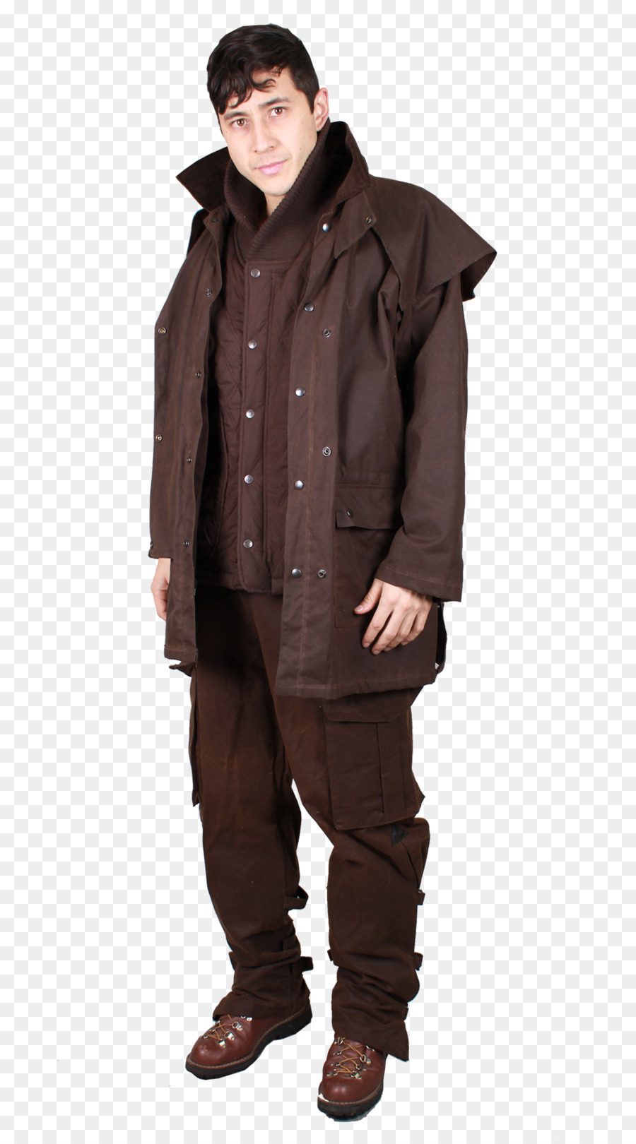 Giacca Kakadu Traders Australia Cappotto Pantaloni - pesce giacca di pelle schizzo
