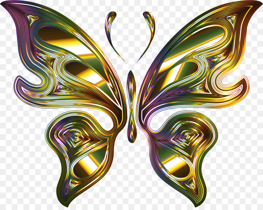 Schmetterling Clip-art-Portable-Network-Graphics-Computer-Icons Gold - gold butterfly wings Autos