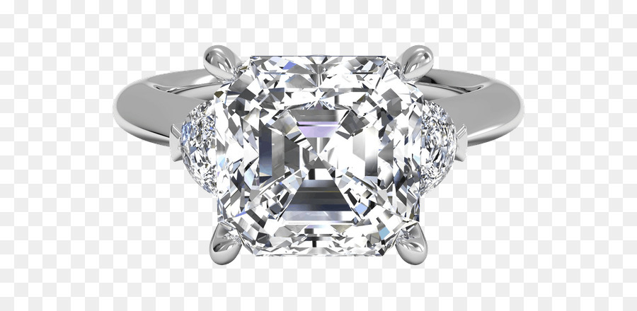 Diamond cut Engagement ring Schmuck - Steinband werfen