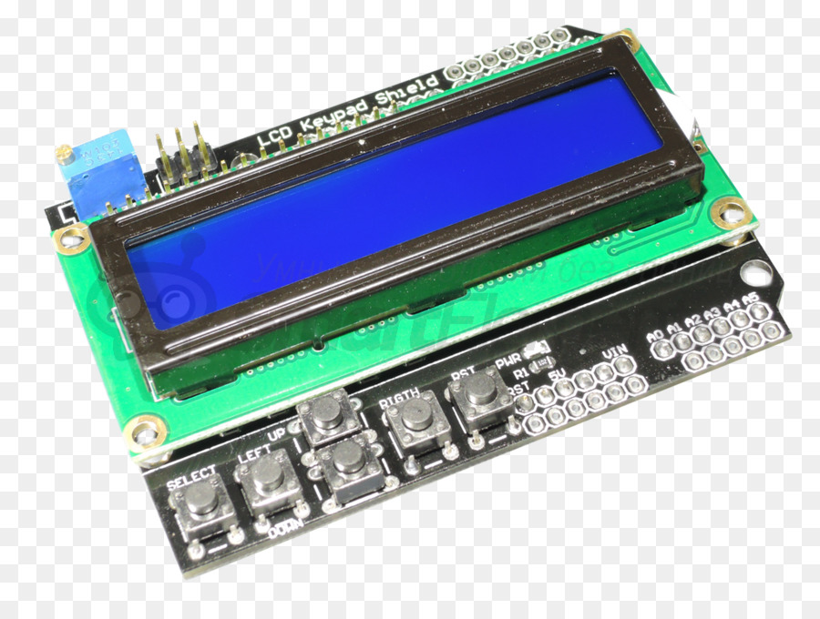 Microcontrollore Transistor RAM Memoria Flash Elettronica - lcd 1602