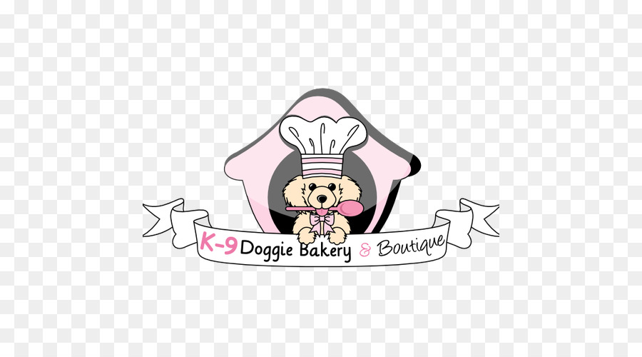 Säugetier Kopfbedeckung Pink M Cartoon Schriftart - Hund Bäckerei-logo