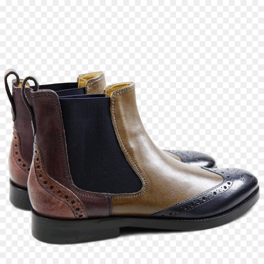 Suede Boot Produkt Walking - camel Leder-booties