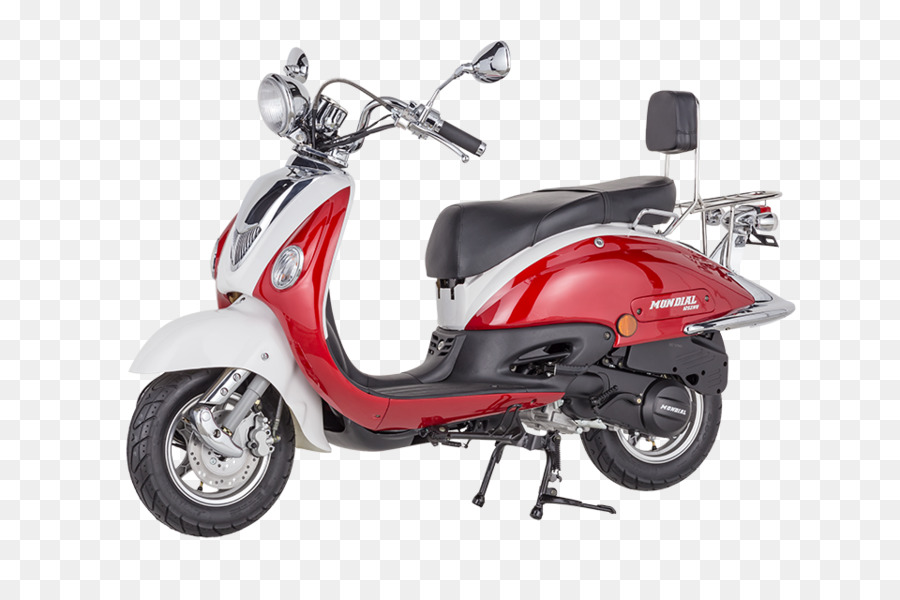 Motorrad Zubehör Motorisierte Roller Mondial Mondi Motor - Motorroller