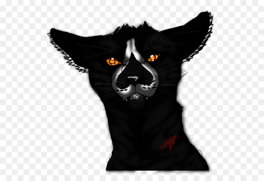 I Baffi Del Gatto D'Arte Super Serie In Edizione Cane - angry gatto nero di stampa
