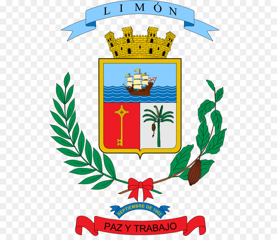 Province di Limón, Costa Rica San Jose Provincia, Provincia di Alajuela, Provincia di Heredia - costa rica stemma emblema
