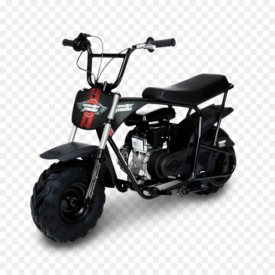 Car Monster Moto Mini Bike Motorrad Minibike 79.5 cc Jugend Mini Bike in Schwarz - mini bike big Motor