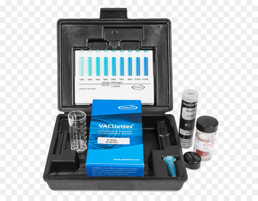 CHEMetrics, Inc. Hydrazin Werkzeug Produkt Kessel Wasser - Kunststoff Reagenzgläser Probe