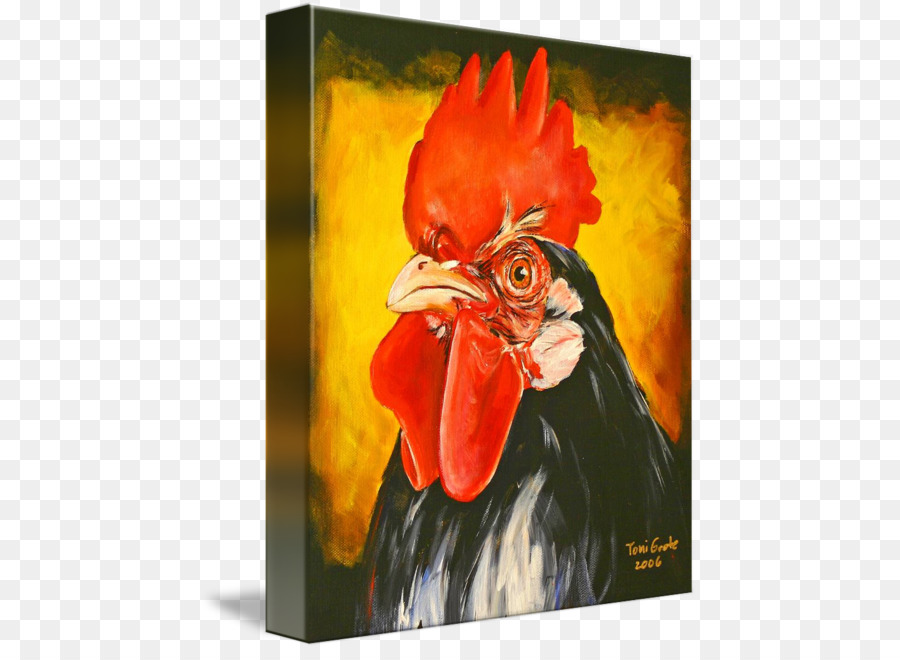 Rooster, Chicken, Painting, Acrylic Paint, Oil Painting, Drawing, Painter.....