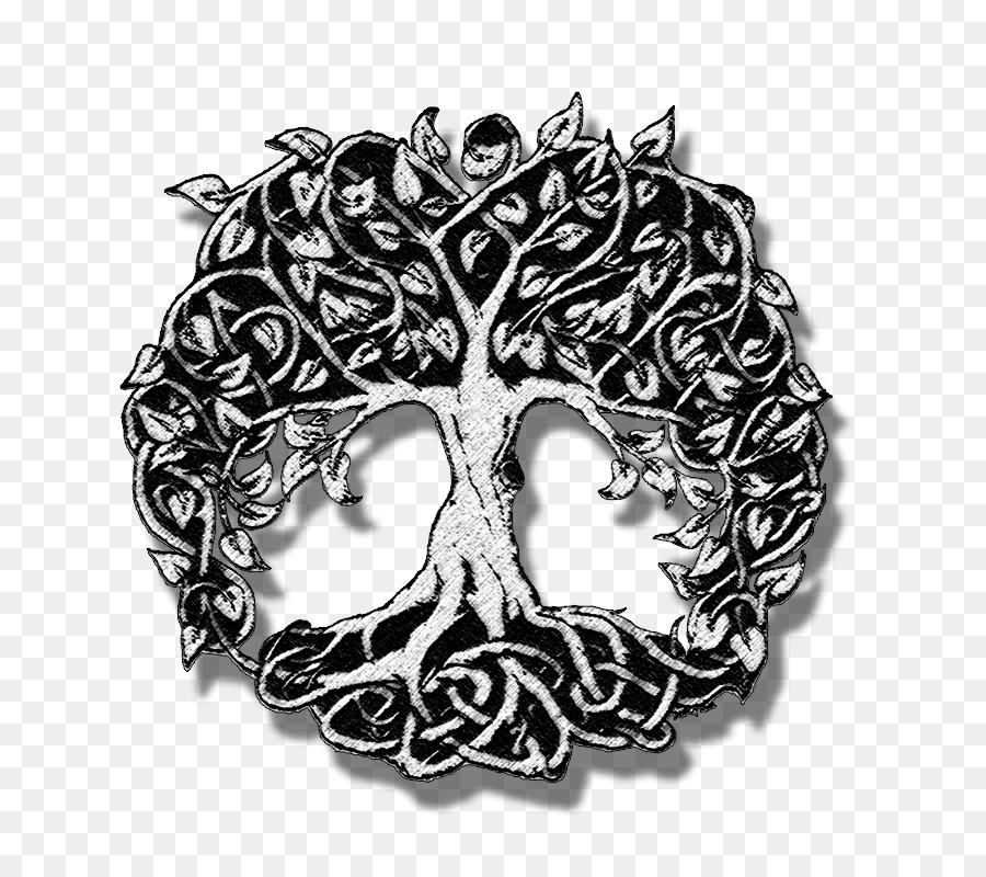 Der Baum des Lebens, Weltenbaum-Symbol - Waage-Drache-symbol