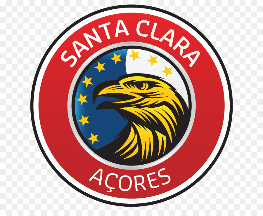 C. D. Santa Clara 2017-18 Premier League Ponta Delgada Calcio Logo - Calcio