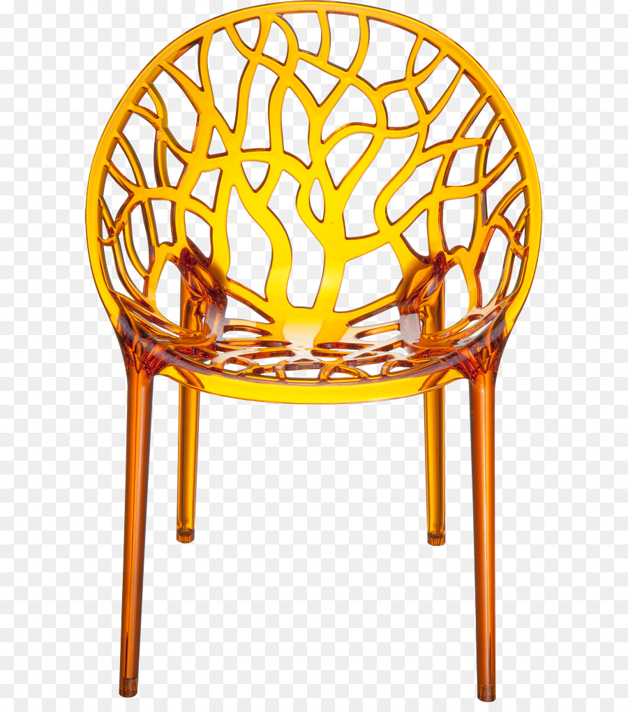 Fleisch アームチェア Furniture Plastic liegestuhl - Wismut-Kristalle